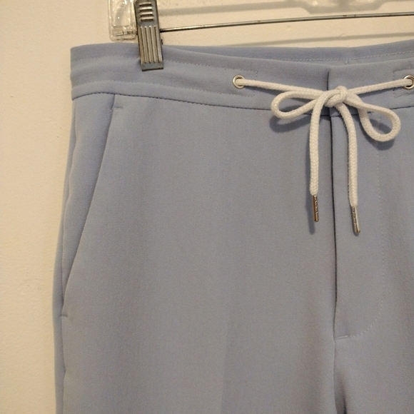 Asos Design - 30x30 Light Blue High Rise Straight Leg Pants - Picture 5 of 16